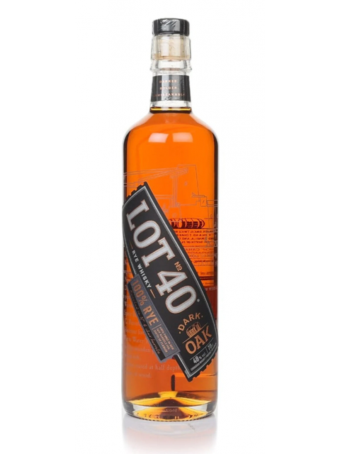 Corby Distillers Lot 40 Dark Oak Whisky 70cl
