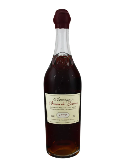 Lustrac Armagnac 1902 70Cl