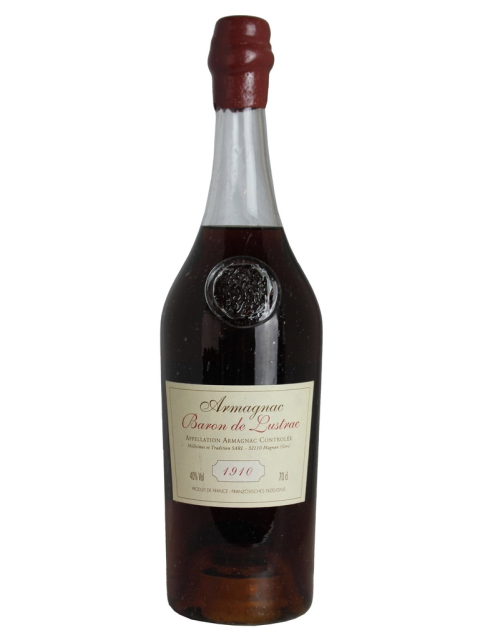 Lustrac Armagnac 1910 70Cl