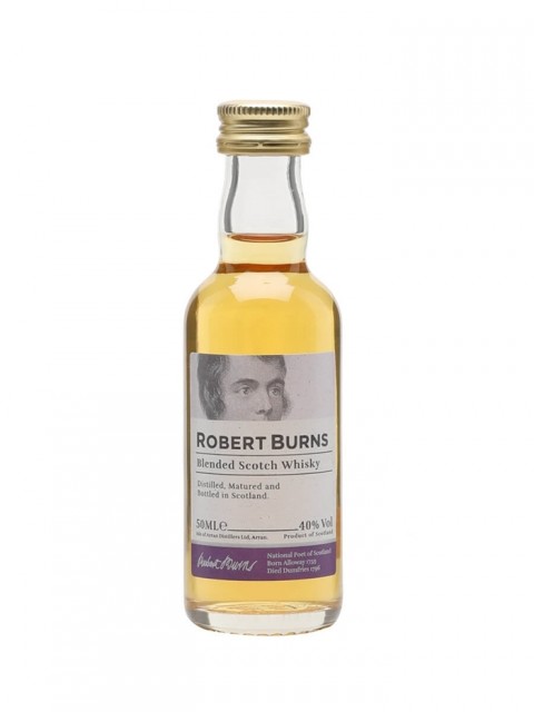 Arran Robert Burns Blended Malt Miniature 5cl