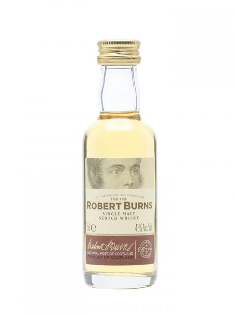 Arran Robert Burns Single Malt Miniature 5cl