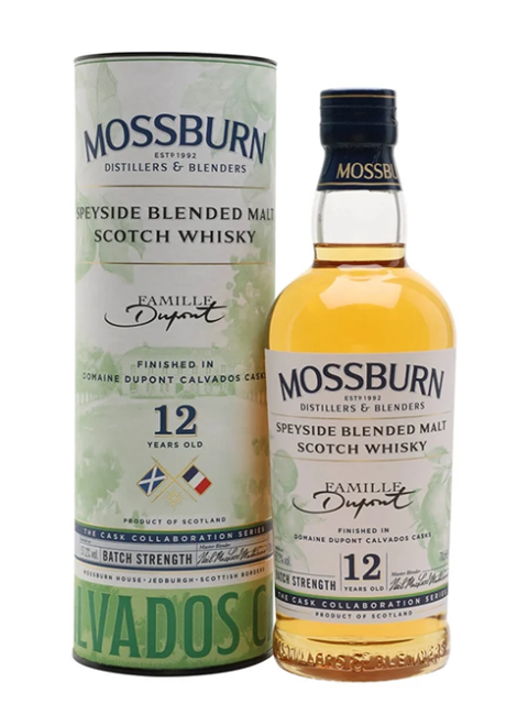 Mossburn 12Yo Blended Speyside Malt Dupont Calvados Finish Whisky 70Cl