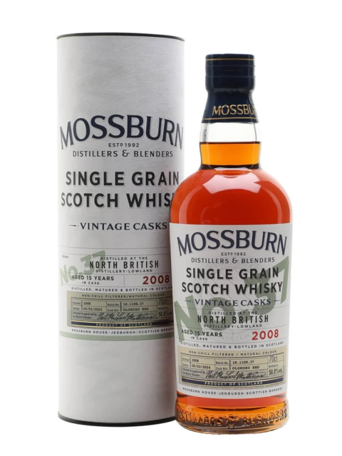 Mossburn Vintage Cask No.37 North British 2008 Whisky 70Cl