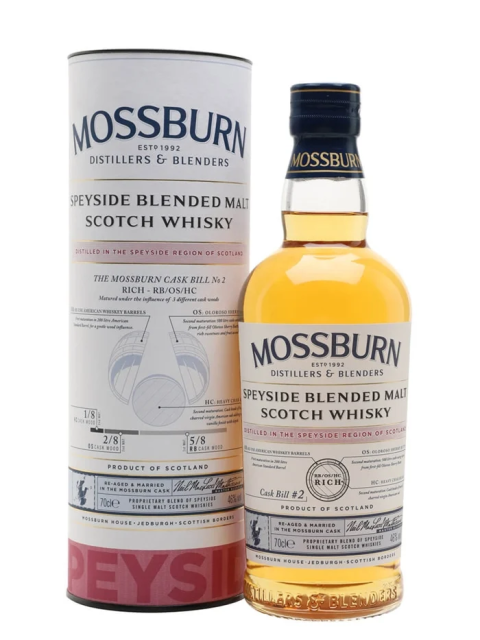 Mossburn Blended Speyside Malt Scotch Whisky 70Cl