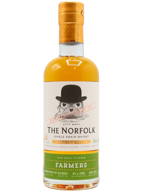 The Norfolk Grain Whisky - Farmers 2022 50cl
