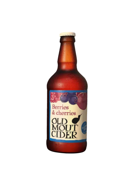 Old Mout Berries and Cherries Alcohol Free 12 x 500ml