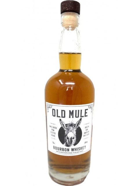 Old Mule Bourbon Whiskey 3YO 70cl