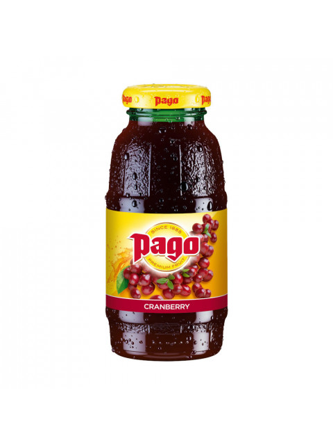 Pago Cranberry Juice 1x200ml