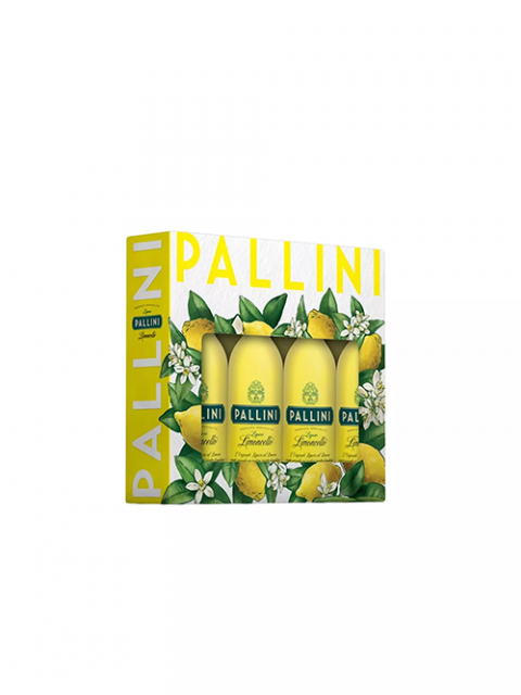 Pallini Limoncello Minipack 4 x 5cl