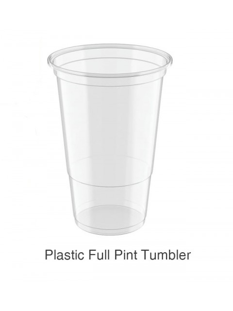 Plastic Pint Glasses x 1000