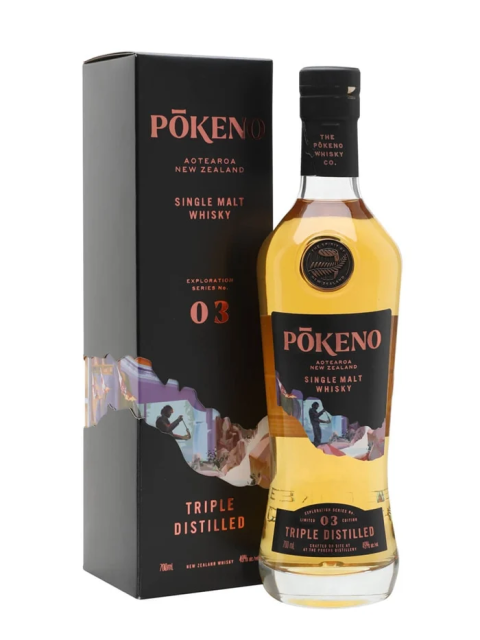 Pokeno Exploration Series #3 - Triple Distilled NZ Single Malt Whisky 70cl