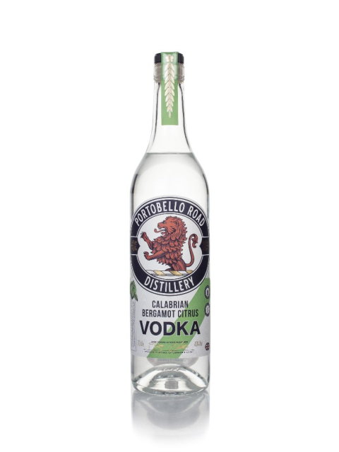 Portobello Road Calabrian Bergamot Citrus Vodka 70cl