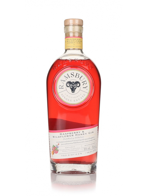 Ramsbury Gin Raspberry & Wild Honey 70cl