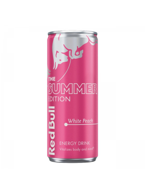 Red Bull Summer White Peach 12 x 250ml