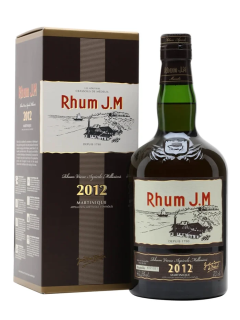 Rhum JM Vieux Millesime 2012 70cl