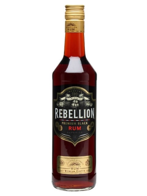 Rebellion Premium Black Rum 70cl