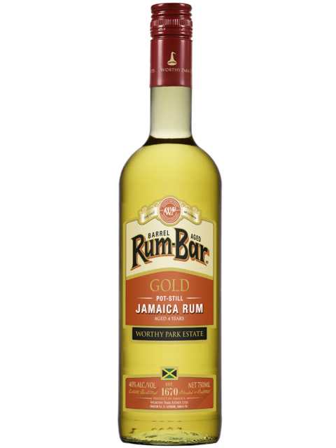 Rum-Bar by Worthy Park Gold Rum 70cl