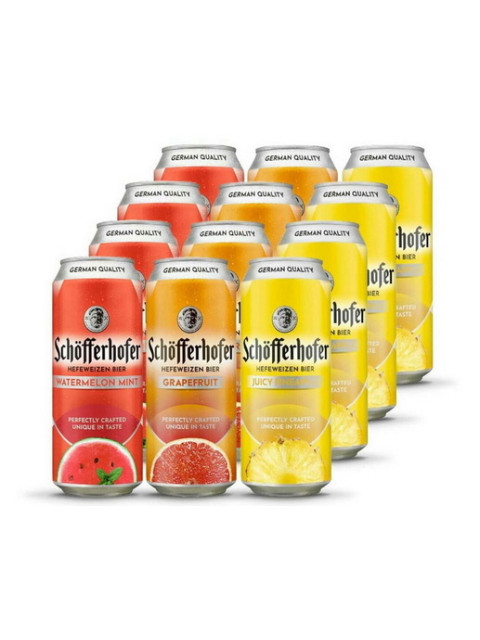 Schöfferhofer Happy Pack 12 x 500ml Cans