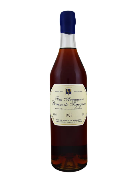 Sigognac Armagnac 1926 70Cl