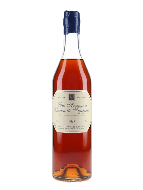 Sigognac Armagnac 1943 70Cl