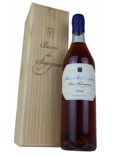 Sigognac Armagnac 1946 70Cl