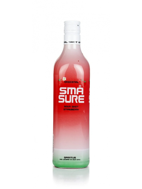 Små Sure Sour Strawberry Shot 70cl