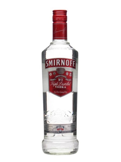 Smirnoff Red Vodka 1ltr (Possibly Price Marked)