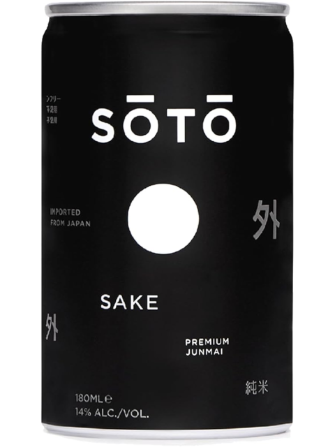 SOTO Junmai Sake 30 x 18cl Cans