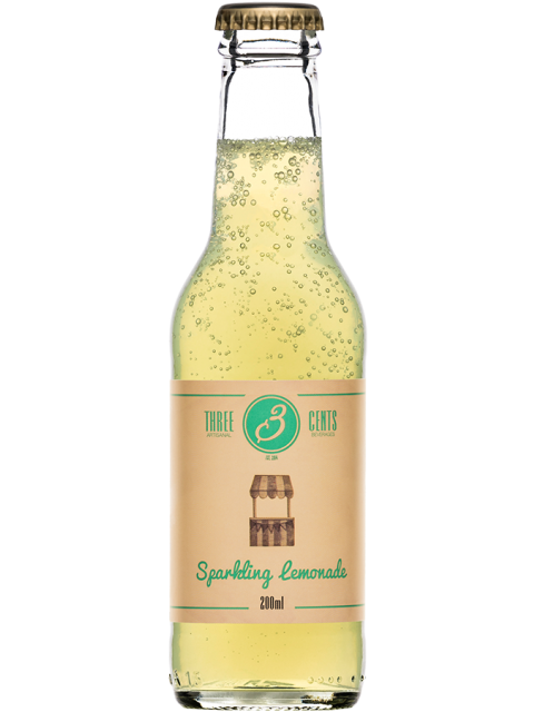 Three Cents Sparkling Lemonade (24x20cl)