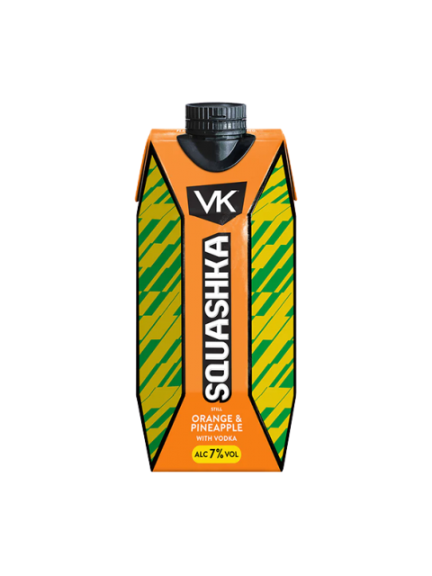 VK Squashka Orange & Pineapple 12 x 500ml