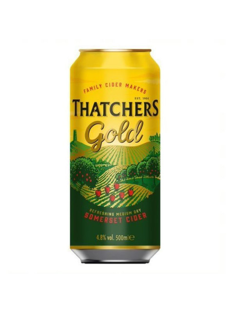 Thatchers Gold 24x500ml cans