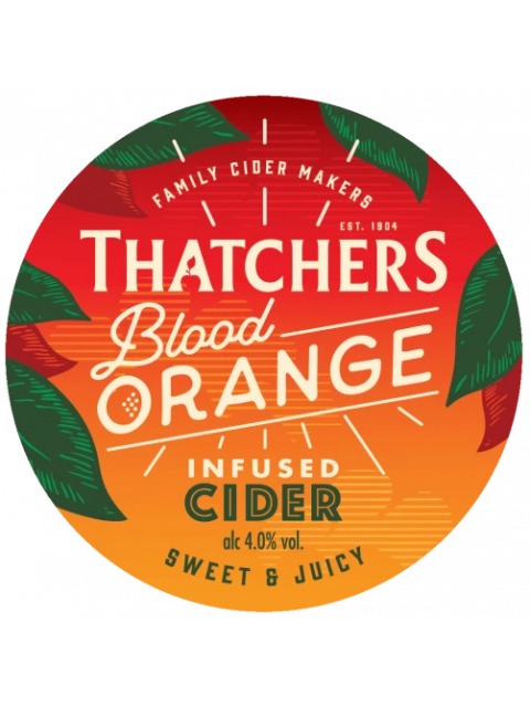 Thatchers Blood Orange Cider Fusion Cartridges 4x275ml