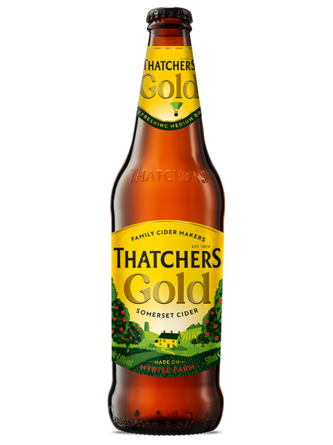 Thatchers Gold 6 x 500ml Bottles