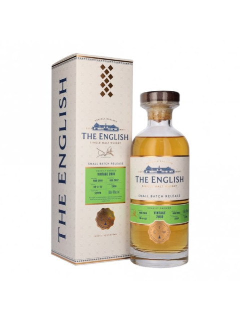 The English Small Batch Heavily Peated Vintage 2010 70cl