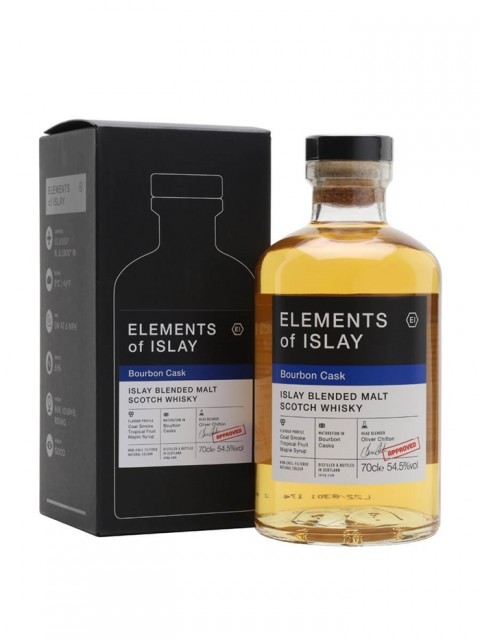 Elements Of Islay Bourbon Cask 70cl