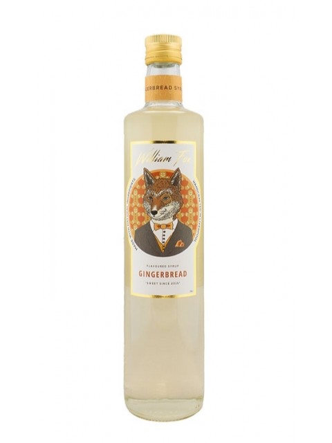 William Fox Gingerbread Syrup 70cl