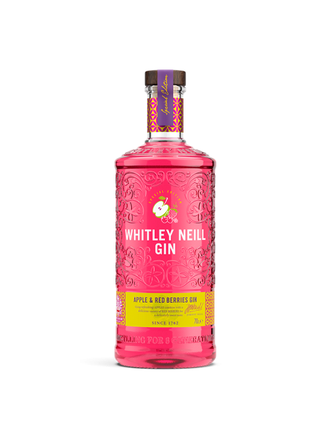 Whitley Neill Gin Apple & Red Berries Gin 70cl